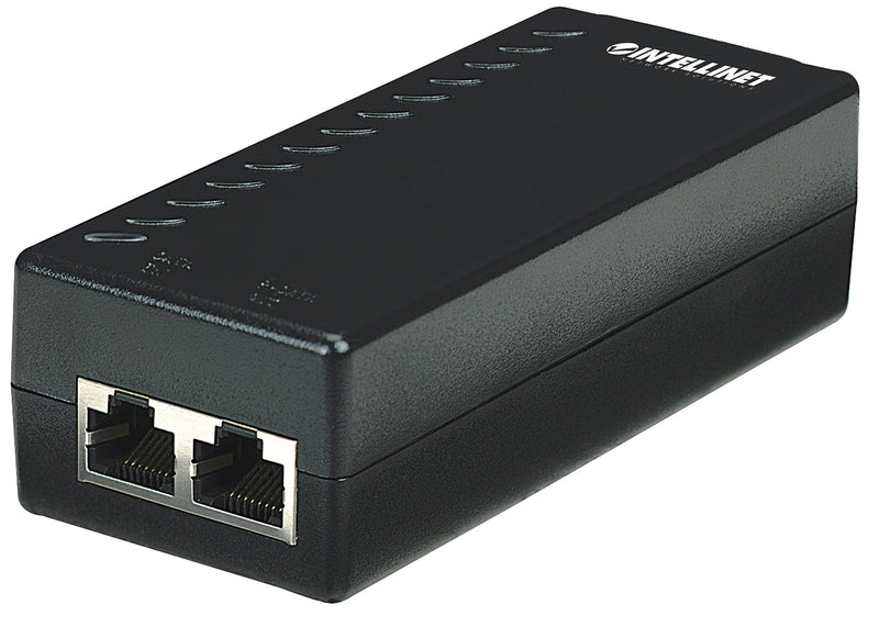 Intellinet Power over Ethernet (PoE) Injector, 1 Port, 48 V DC, IEEE 802.3af Compliant (UK Power Cord