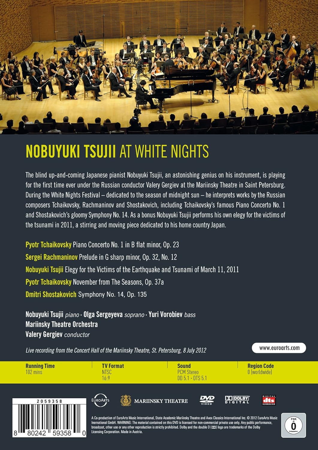 Nobuyuki Tsujii Live At White Nights