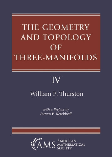 The Geometry and Topology of Three-Manifolds