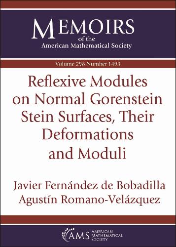 Reflexive Modules on Normal Gorenstein Stein Surfaces, Their Deformations and Moduli