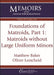 Foundations of Matroids, Part 1