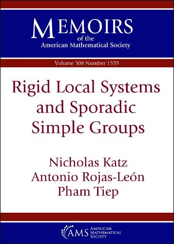 Rigid Local Systems and Sporadic Simple Groups