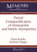 Partial Compactification of Monopoles and Metric Asymptotics