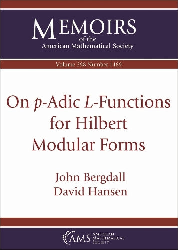 On $p$-Adic $L$-Functions for Hilbert Modular Forms
