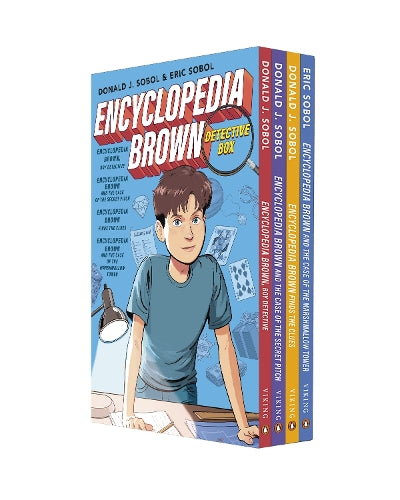 Encyclopedia Brown Detective Box Set (4-Book Box Set)