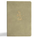 KJV Super Giant Print Reference Bible, Sage Suedesoft Leathertouch