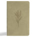 KJV Single-Column Personal Size Bible, Sage Suedesoft Leathertouch