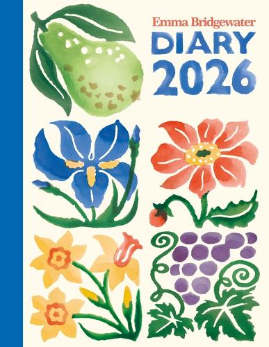2026 Emma Bridgewater Fruit and Flowers Tiles Deluxe Diary Planner