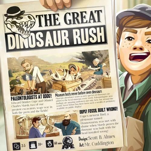 The Great Dinosaur Rush Boxed Board Game