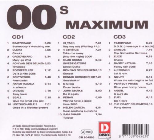 00's Maximum