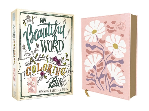 NIV, Beautiful Word Coloring Bible, Leathersoft, Pink