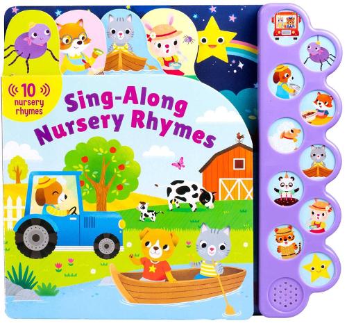 10-Button Sounds: Sing-Along Nursery Rhymes (10-Button Sound Books