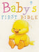 NKJV, Baby's First Bible, Hardcover, White
