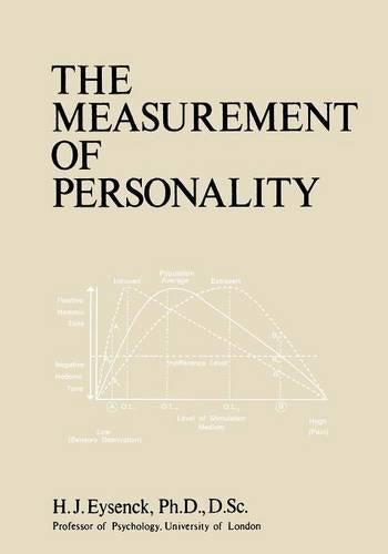 The Measurement of Personality