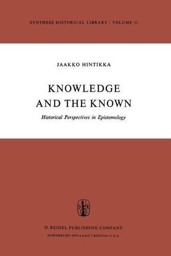 Knowledge and the Known