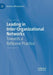 Leading in Inter-Organizational Networks
