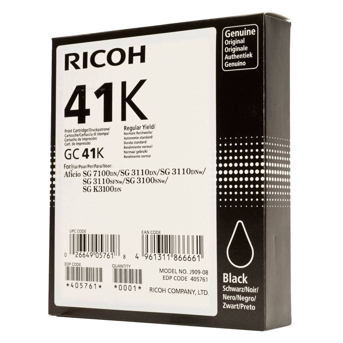 Ricoh 405761 SG3110DN Ink