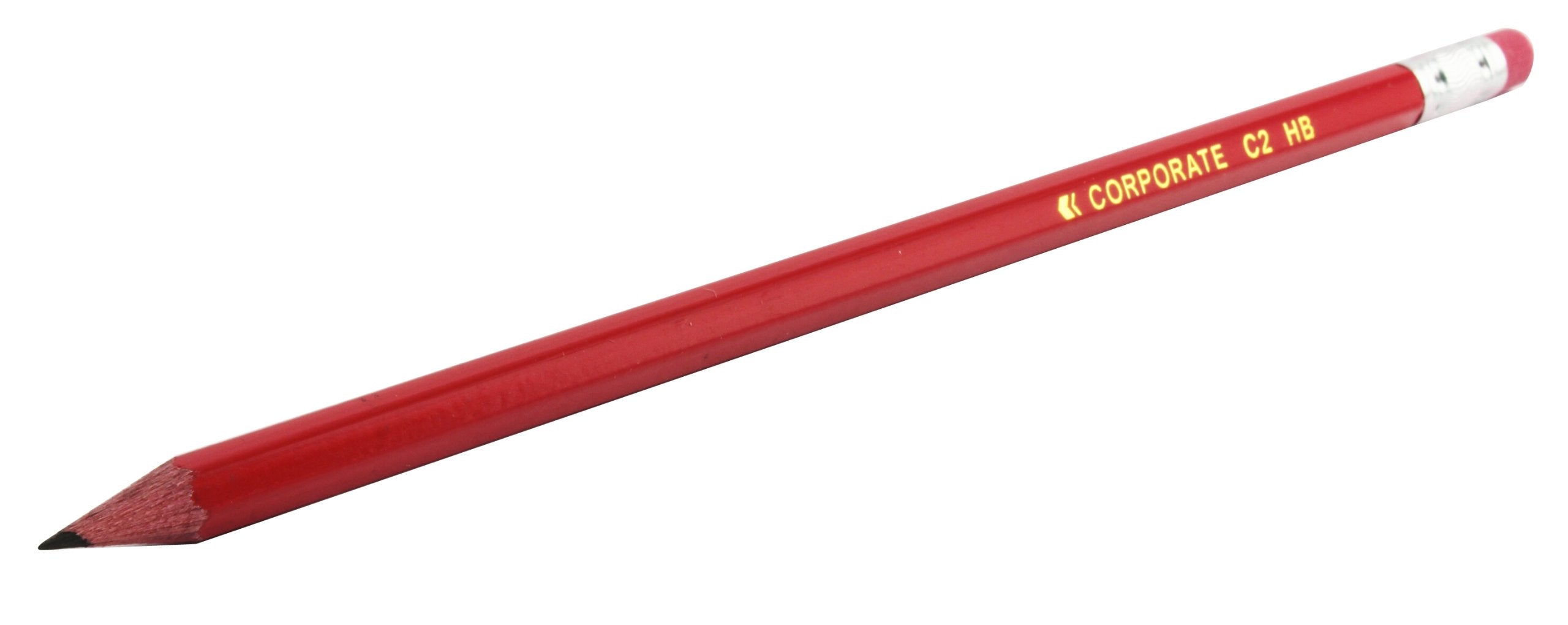 Whitebox 93761 Pencils Rubber Tip Red HB Ref 93761