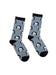 Edgar Allan Poe-Ka Dots Socks Large