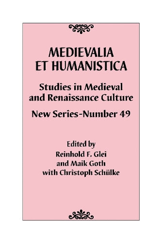 Medievalia et Humanistica, No. 49