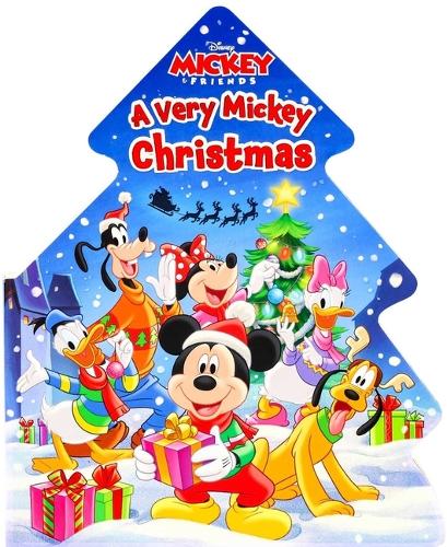 Disney Mickey & Friends: A Very Mickey Christmas (Shaped Board Books