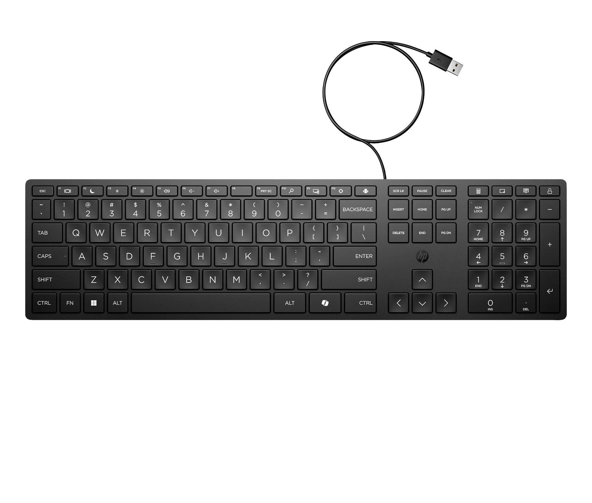 HP 320K Wired Keyboard