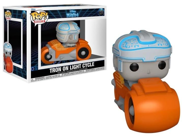 Funko Pop! Rides: Tron (1982) - Tron on Light Cycle - Collectable Vinyl Figure - Gift Idea - Official Merchandise - Toys for Kids & Adults - Movies Fans - Model Figure for Collectors and Display