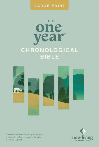 NLT One Year Chronological Bible, Slimline Large Print