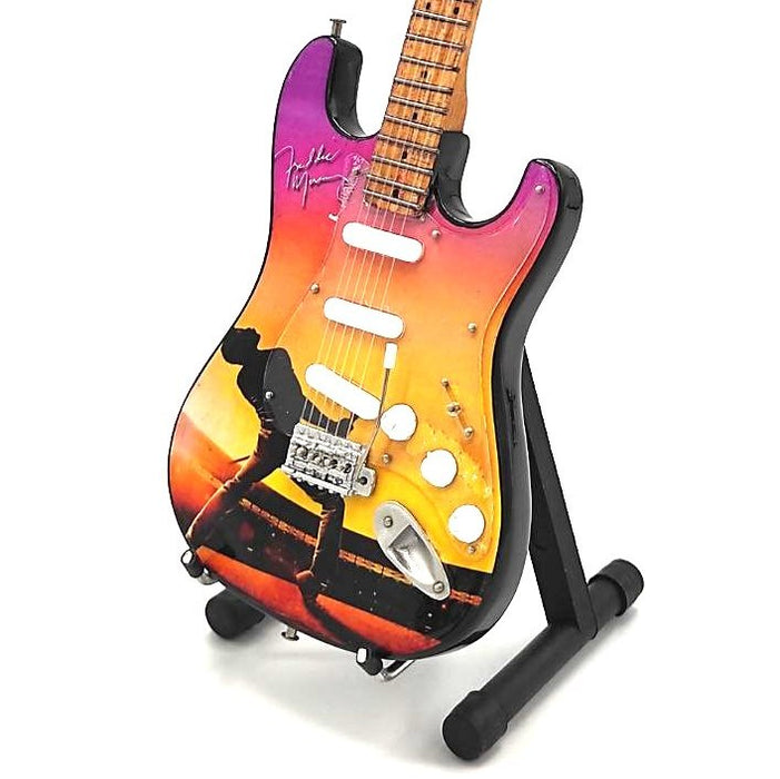 Mini Chitarra Da Collezione Replica In Legno