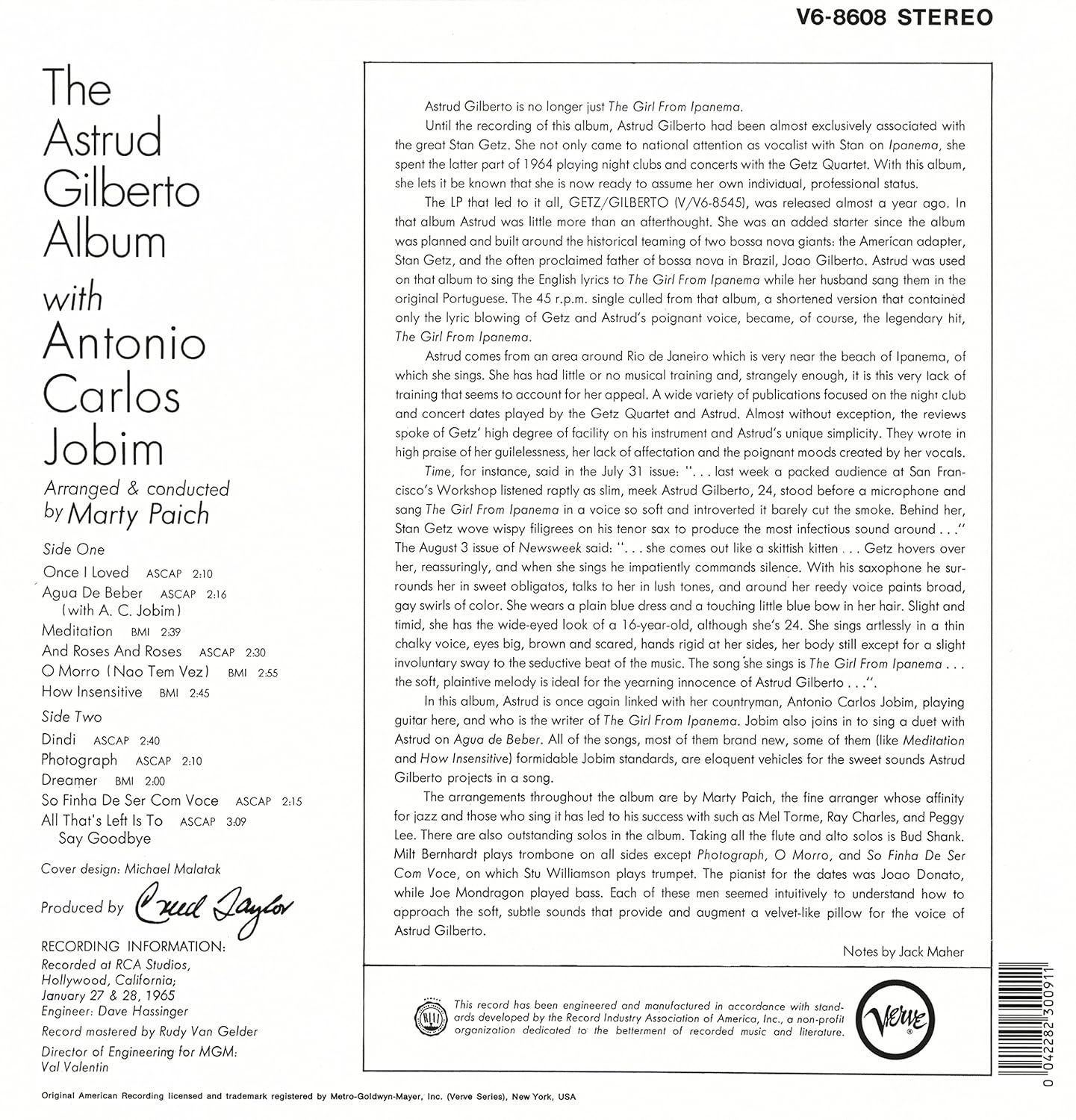 Astrud Gilberto Album