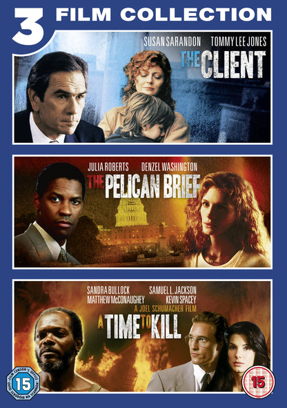 ENGLISCH SPRACHIGER ARTIKEL - The Client / Pelican Brief / Time to Kill (1 DVD