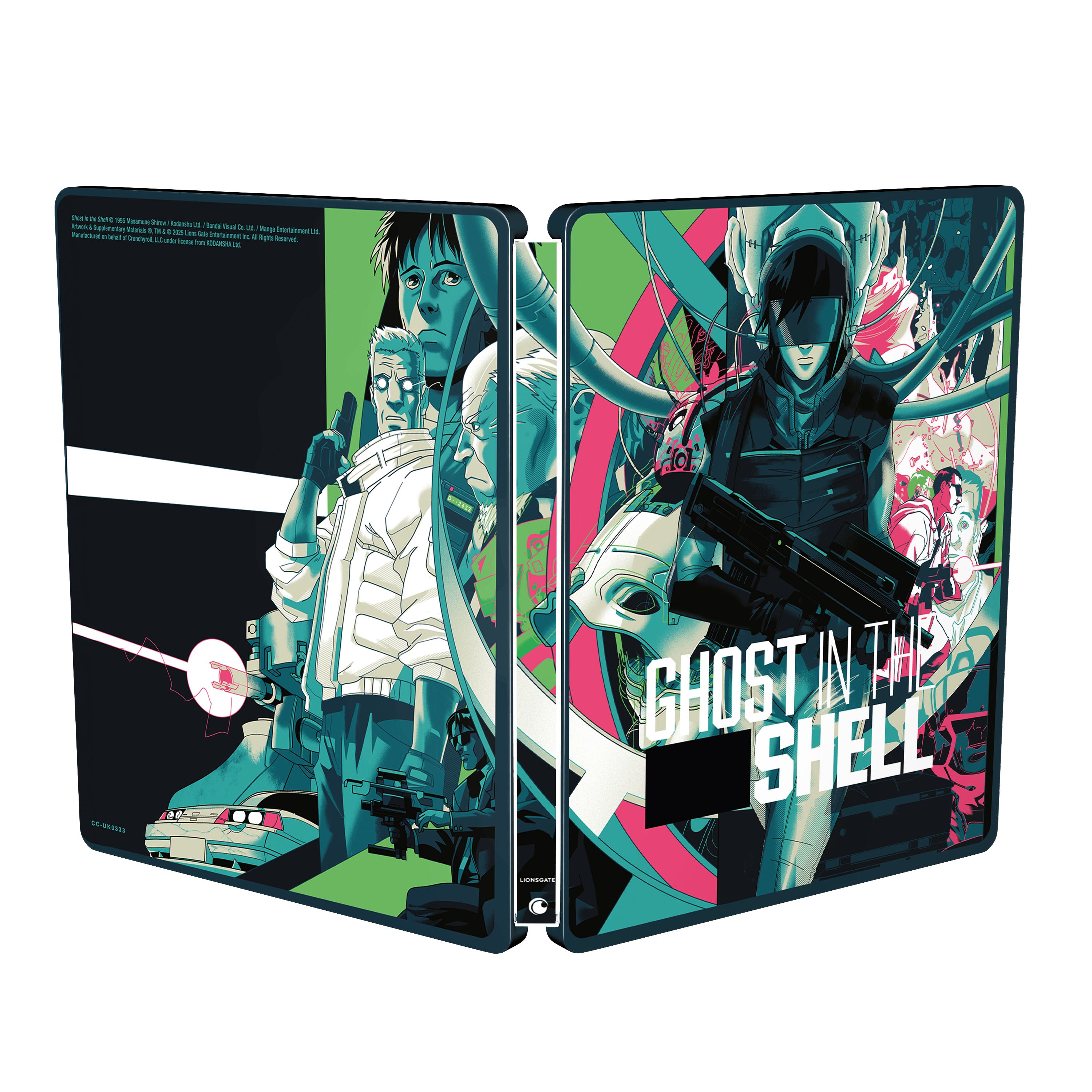 Ghost in the Shell - 30th Anniversary Limited Edition 4K UHD Steelbook (Kuro Edition)