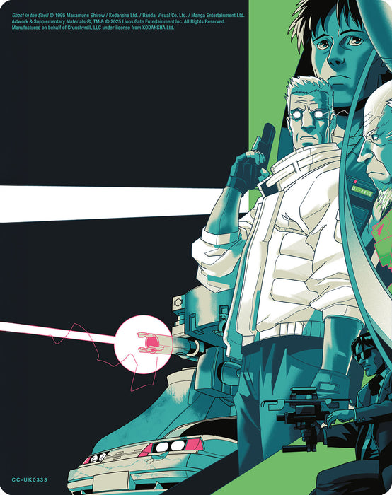 Ghost in the Shell - 30th Anniversary Limited Edition 4K UHD Steelbook (Shiro Edition)