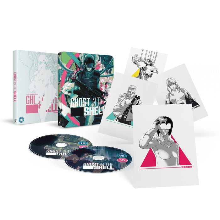 Ghost in the Shell - 30th Anniversary Limited Edition 4K UHD Steelbook (Shiro Edition)