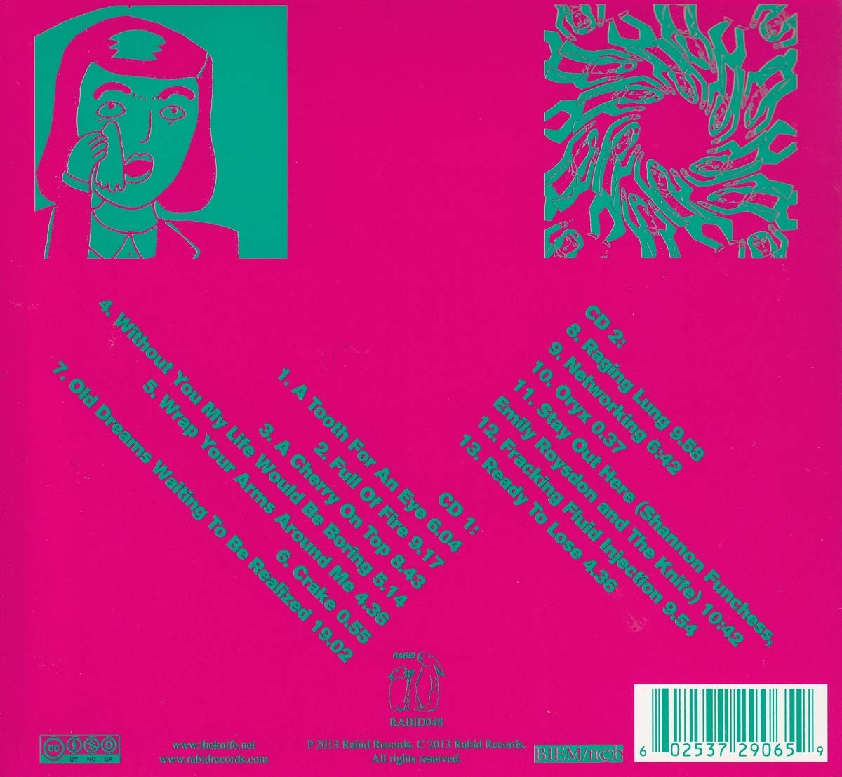 Knife-Shaking The Habitual -2Cd