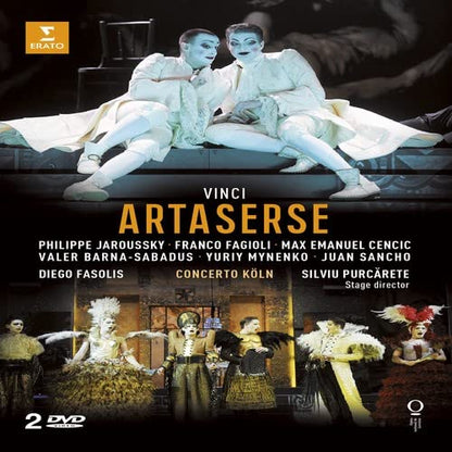 Philippe Jaroussky/Max Emanuel Cencic/Franco Fagioli/Valer Barna-Sabadus/Yuriy Mynenko/Juan Sancho/Concerto Koln/Diego Fasolis: Vinci: Artaserse
