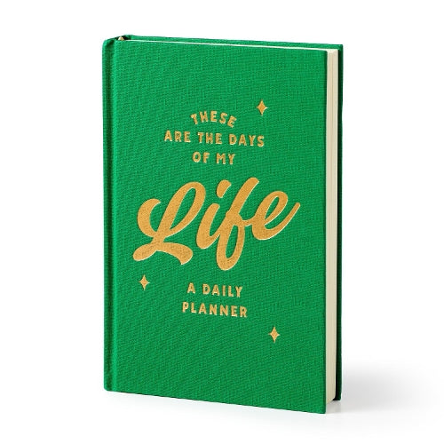 These Are the Days of My Life Undated Daily Planner