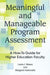 Meaningful and Manageable Program Assessment