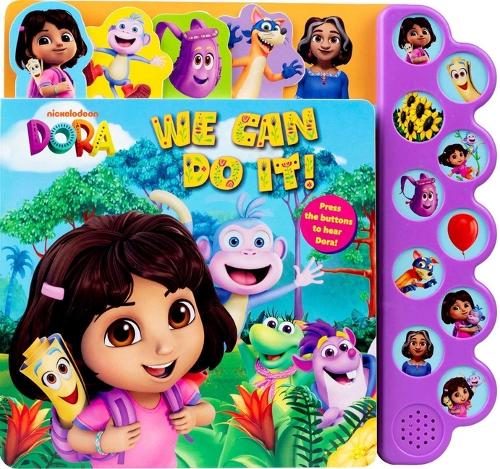 Dora: We Can Do It! 10-Button Sound Book (10-Button Sound Books