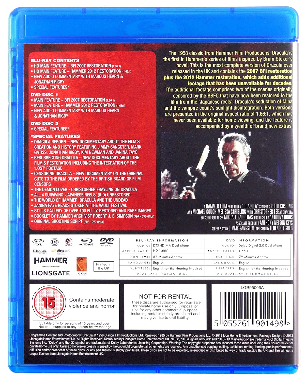 Dracula (Blu-ray + DVD)