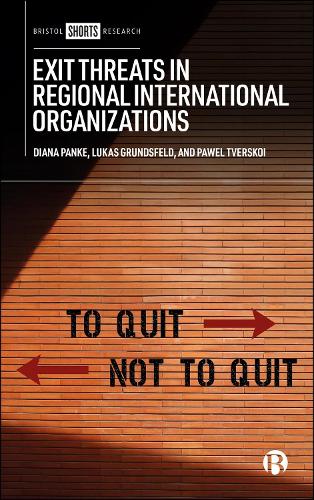 Exit Threats in Regional International Organizations