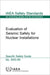 Evaluation of Seismic Safety for Nuclear Installations