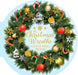 The Christmas Wreaths Colouring Book
