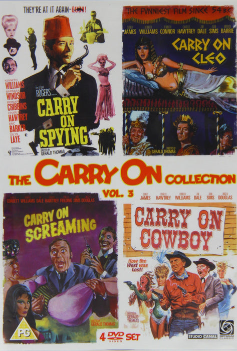 Carry On Collection Vol.3 (Spying / Cleo / Screaming / Cowboy)