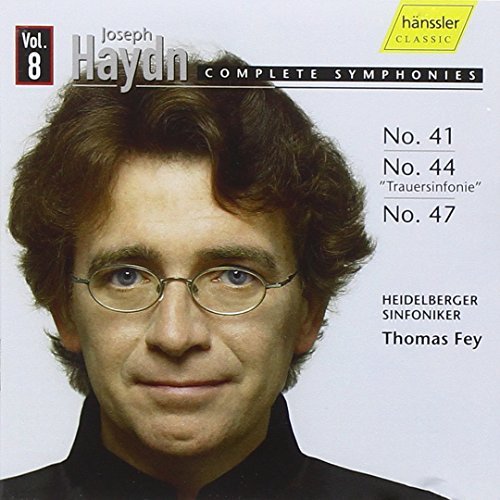 Complete Symphonies Vol. 8 (Nos. 41, 44, 47) (Fey)