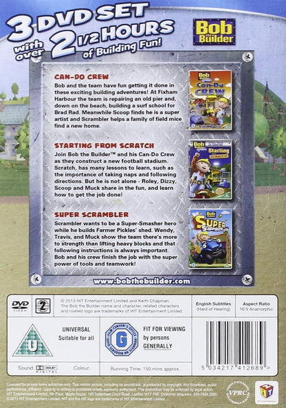 Bob the Builder: Can-Do Pack (triple pack - Can Do Crew, Starting from Scratch, Super Scrambler)