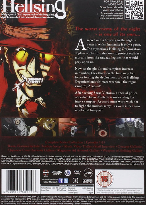 Hellsing - The Complete Original Series Collection