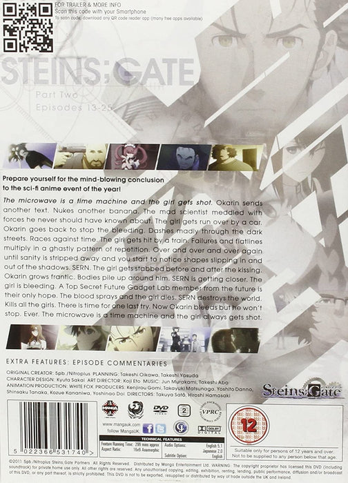 Steins Gate Part 2 (Episodes 13-25)