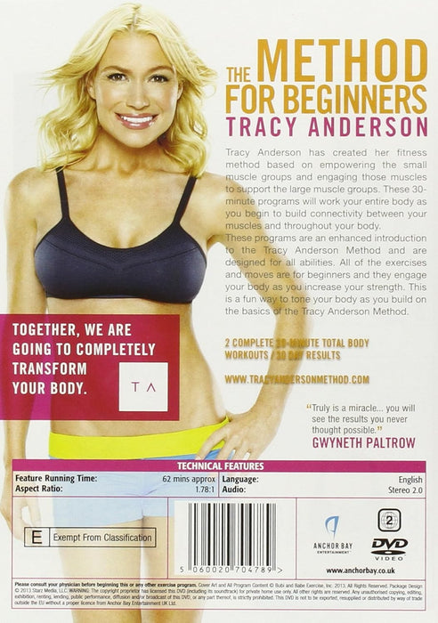 Tracy Anderson: The Method For Beginners