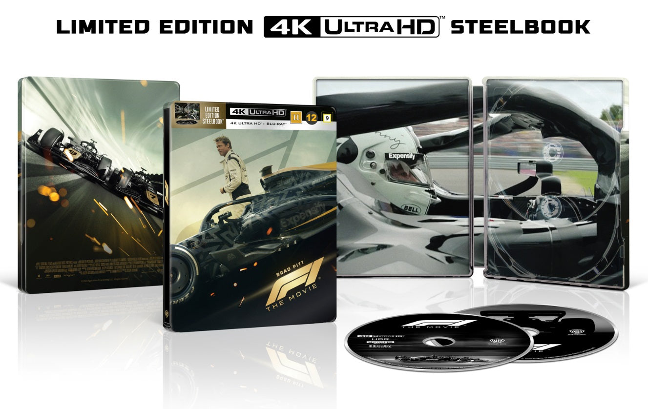 F1 - The Movie Steelbook